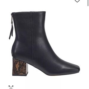 French Connection Tess Zip Black Boots